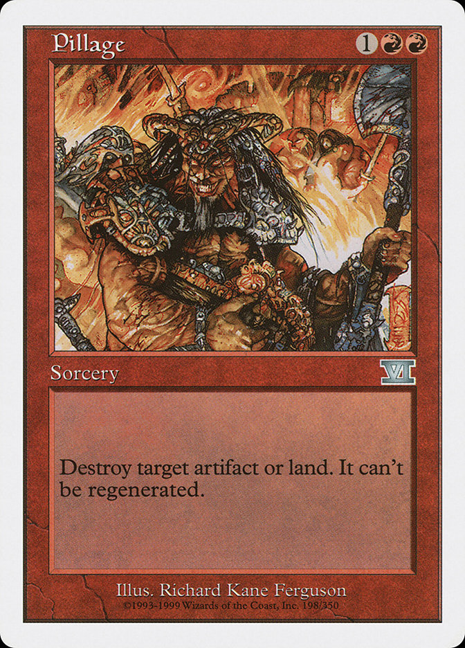 Pillage [Classic Sixth Edition] - The Mythic Store | 24h Order Processing