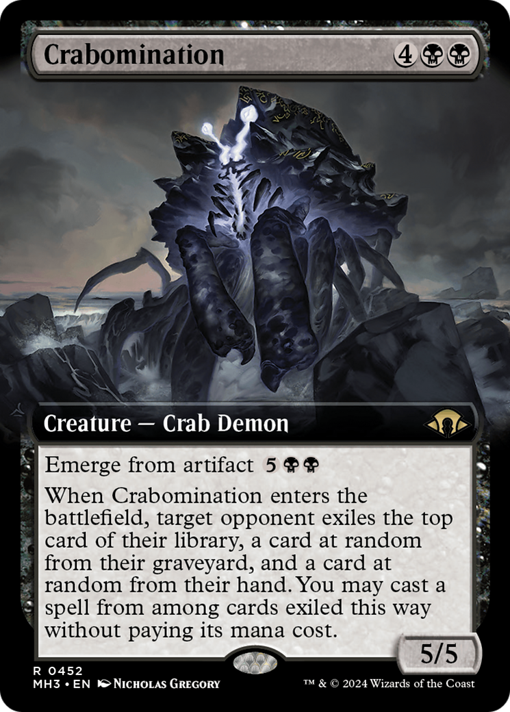 Crabomination (Extended Art) [Modern Horizons 3] - The Mythic Store | 24h Order Processing