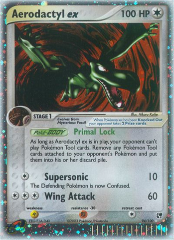 Aerodactyl ex (94/100) [EX: Sandstorm] - The Mythic Store | 24h Order Processing