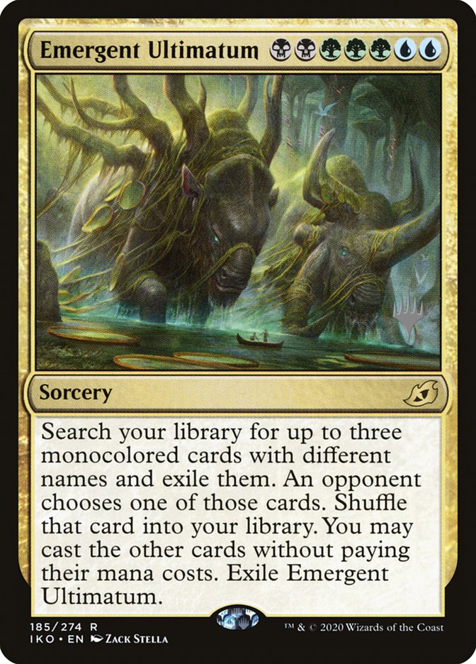 Emergent Ultimatum (Promo Pack) [Ikoria: Lair of Behemoths Promos] - The Mythic Store | 24h Order Processing