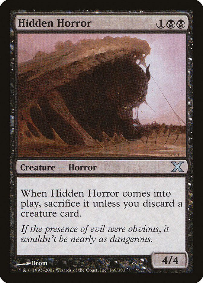 Hidden Horror [Tenth Edition] - The Mythic Store | 24h Order Processing