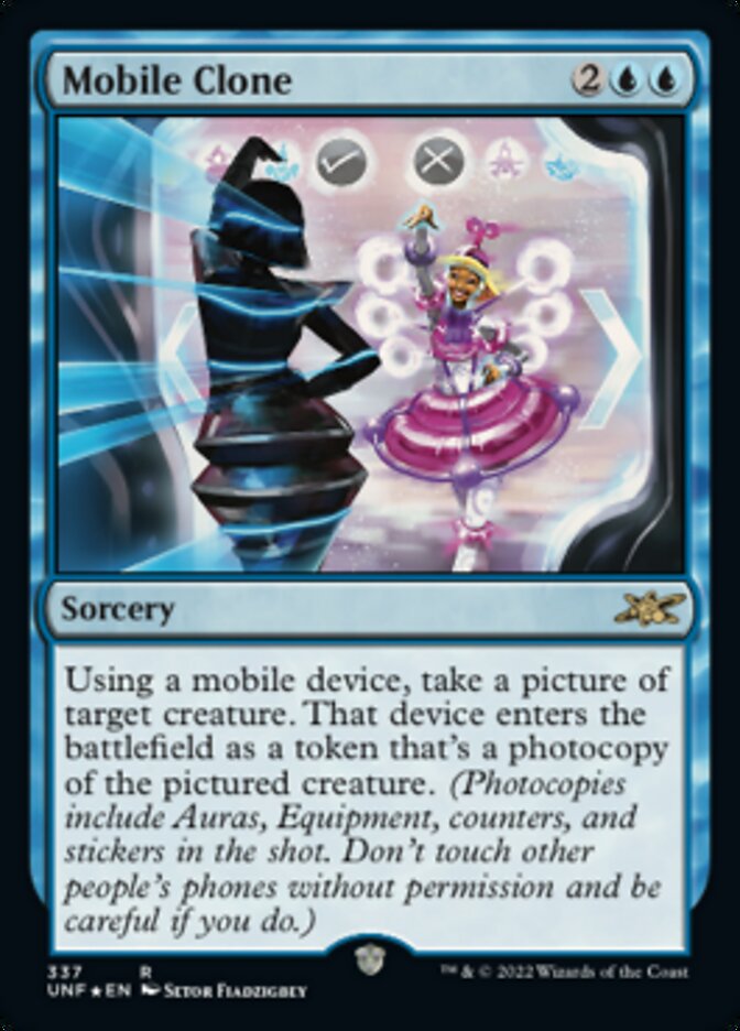 Mobile Clone (Galaxy Foil) [Unfinity] - The Mythic Store | 24h Order Processing