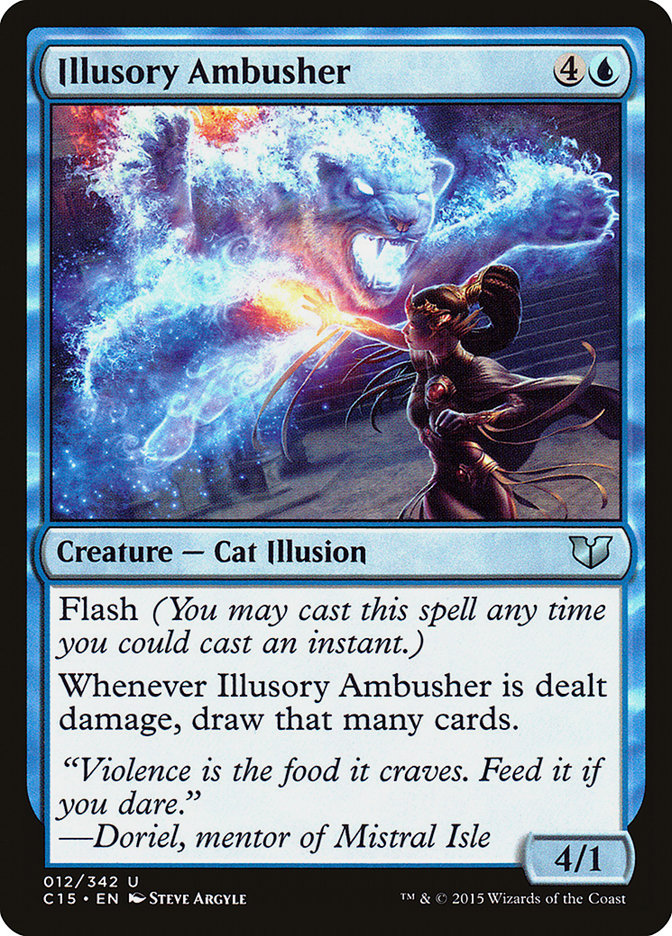 Illusory Ambusher [Commander 2015] - The Mythic Store | 24h Order Processing