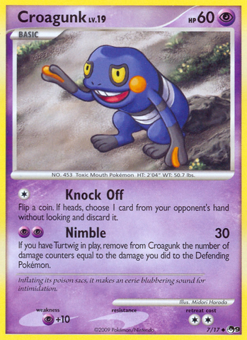 Croagunk (7/17) [POP Series 9] - The Mythic Store | 24h Order Processing