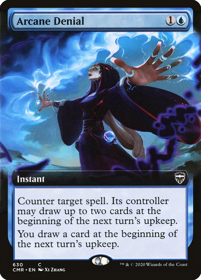 Arcane Denial (Extended Art) [Commander Legends] - The Mythic Store | 24h Order Processing