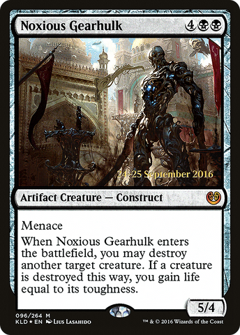 Noxious Gearhulk [Kaladesh Prerelease Promos] - The Mythic Store | 24h Order Processing