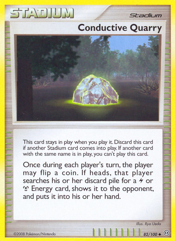 Conductive Quarry (82/100) [Diamond & Pearl: Stormfront] - The Mythic Store | 24h Order Processing