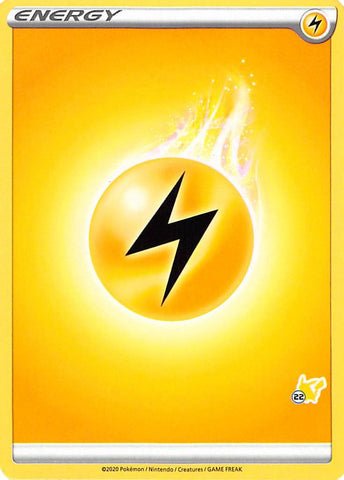 Lightning Energy (Pikachu Stamp #22) [Battle Academy 2022] - The Mythic Store | 24h Order Processing