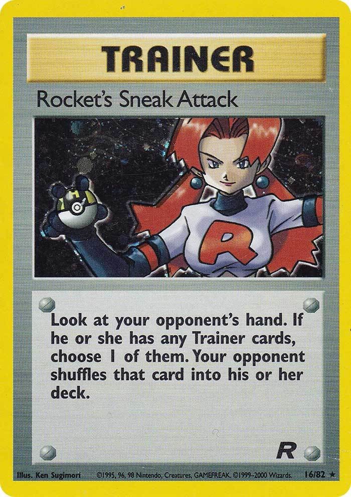 Rocket's Sneak Attack (16/82) [Team Rocket Unlimited] - The Mythic Store | 24h Order Processing
