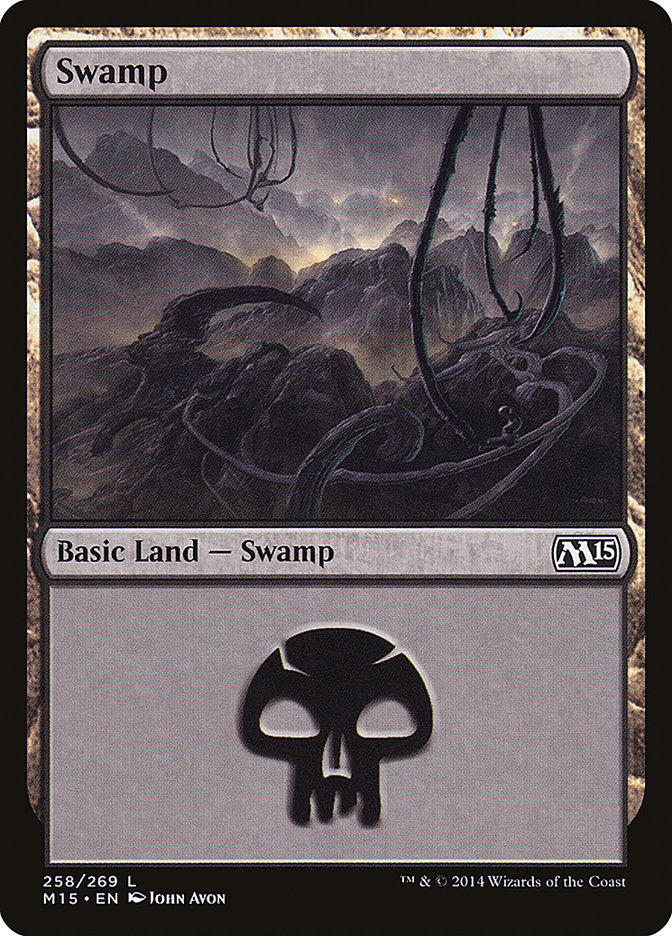 Swamp (258) [Magic 2015] - The Mythic Store | 24h Order Processing