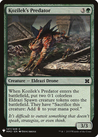 Kozilek's Predator [Mystery Booster] - The Mythic Store | 24h Order Processing