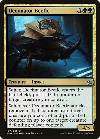 Decimator Beetle [Amonkhet] - The Mythic Store | 24h Order Processing