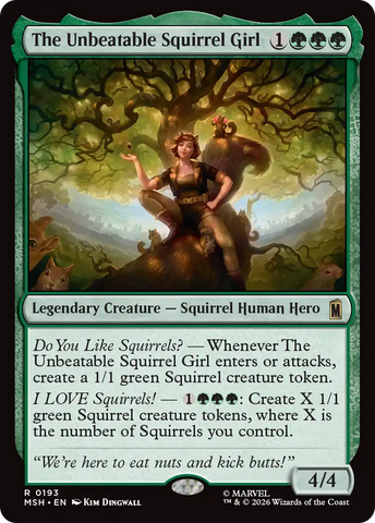 The Unbeatable Squirrel Girl [Marvel Super Heroes] - The Mythic Store | 24h Order Processing