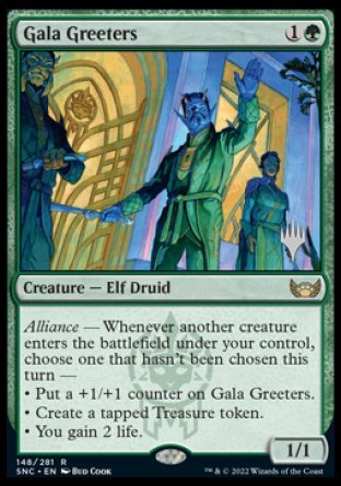 Gala Greeters (Promo Pack) [Streets of New Capenna Promos] - The Mythic Store | 24h Order Processing