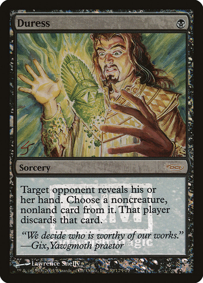 Duress [Friday Night Magic 2005] - The Mythic Store | 24h Order Processing