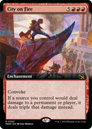 City on Fire (Extended Art) [March of the Machine] - The Mythic Store | 24h Order Processing