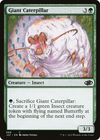 Giant Caterpillar [Jumpstart 2022] - The Mythic Store | 24h Order Processing
