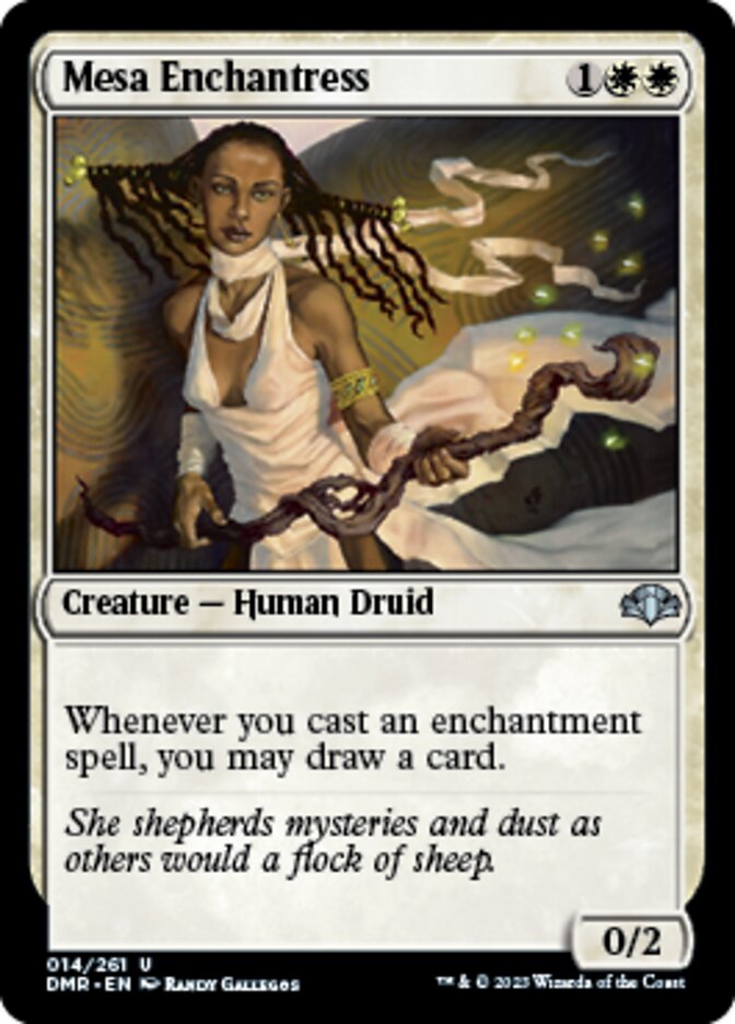 Mesa Enchantress [Dominaria Remastered] - The Mythic Store | 24h Order Processing