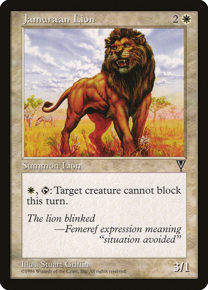 Jamuraan Lion [Visions] - The Mythic Store | 24h Order Processing