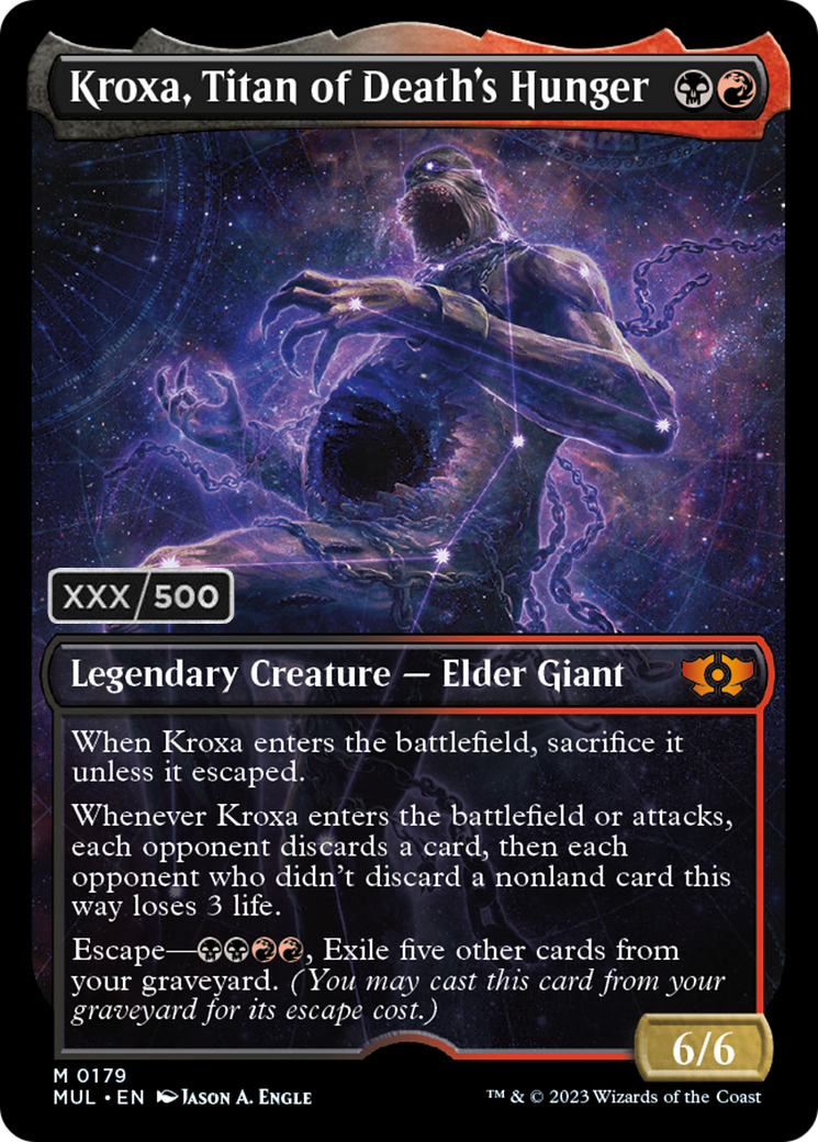 Kroxa, Titan of Death's Hunger (Serialized) [Multiverse Legends] - The Mythic Store | 24h Order Processing