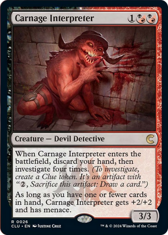 Carnage Interpreter [Ravnica: Clue Edition] - The Mythic Store | 24h Order Processing