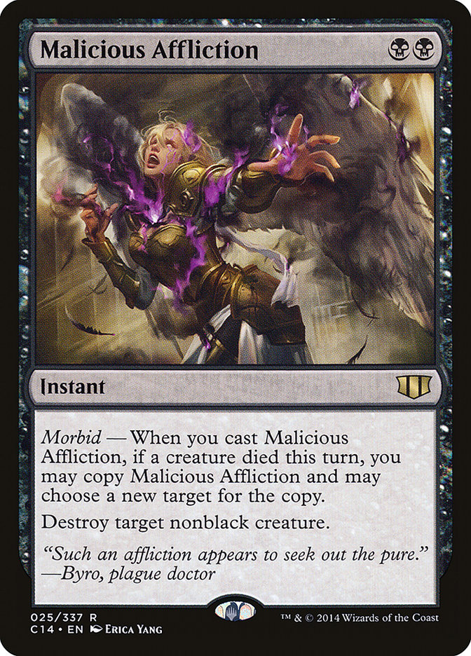 Malicious Affliction [Commander 2014] - The Mythic Store | 24h Order Processing