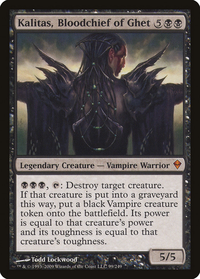 Kalitas, Bloodchief of Ghet [Zendikar] - The Mythic Store | 24h Order Processing