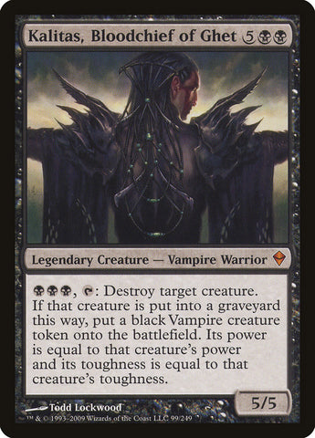 Kalitas, Bloodchief of Ghet [Zendikar] - The Mythic Store | 24h Order Processing