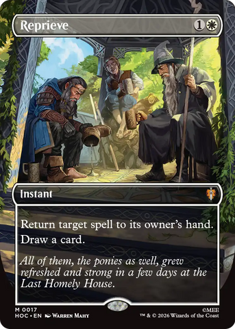 Reprieve (Borderless) [The Hobbit: Eternal-Legal] - The Mythic Store | 24h Order Processing