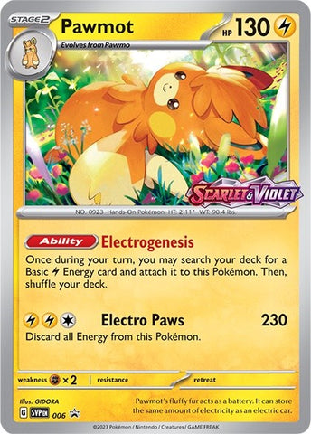 Pawmot (006) [Scarlet & Violet: Black Star Promos] - The Mythic Store | 24h Order Processing