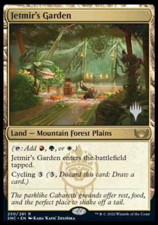 Jetmir's Garden (Promo Pack) [Streets of New Capenna Promos] - The Mythic Store | 24h Order Processing