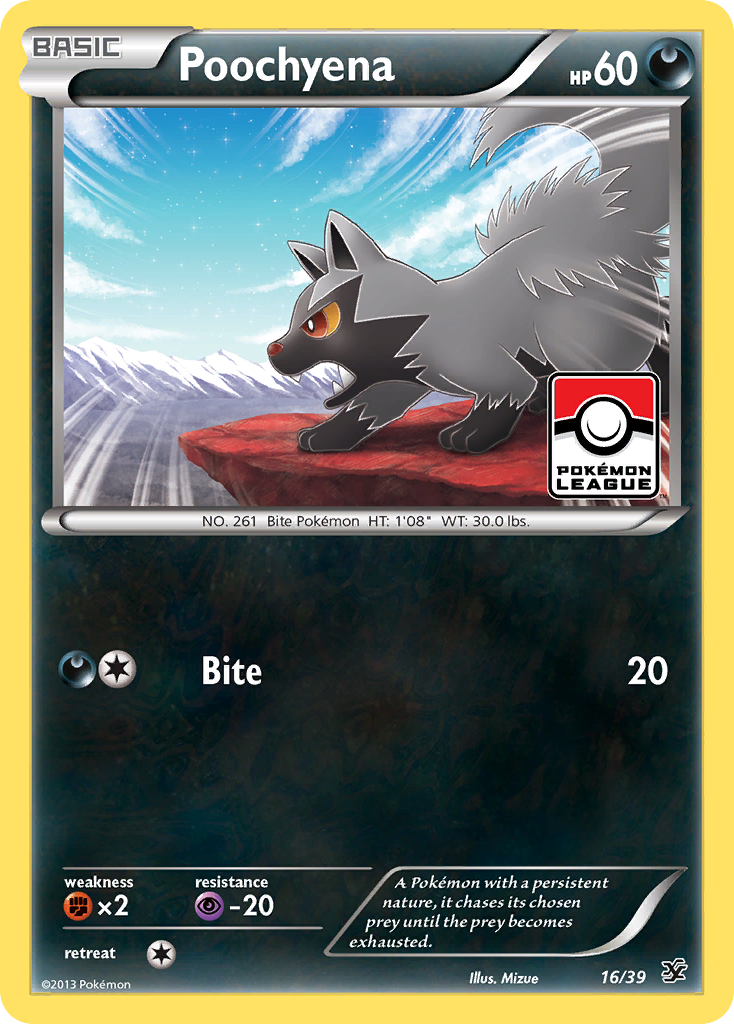 Poochyena (16/39) [XY: Kalos Starter Set] - The Mythic Store | 24h Order Processing