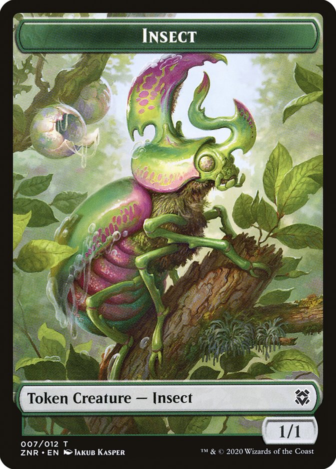 Cat Beast // Insect Double-Sided Token [Zendikar Rising Tokens] - The Mythic Store | 24h Order Processing