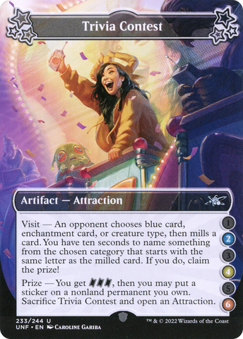 Trivia Contest (2-4-6) [Unfinity] - The Mythic Store | 24h Order Processing