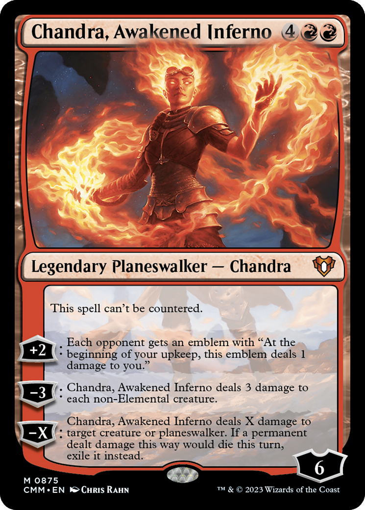 Chandra, Awakened Inferno [Commander Masters] - The Mythic Store | 24h Order Processing