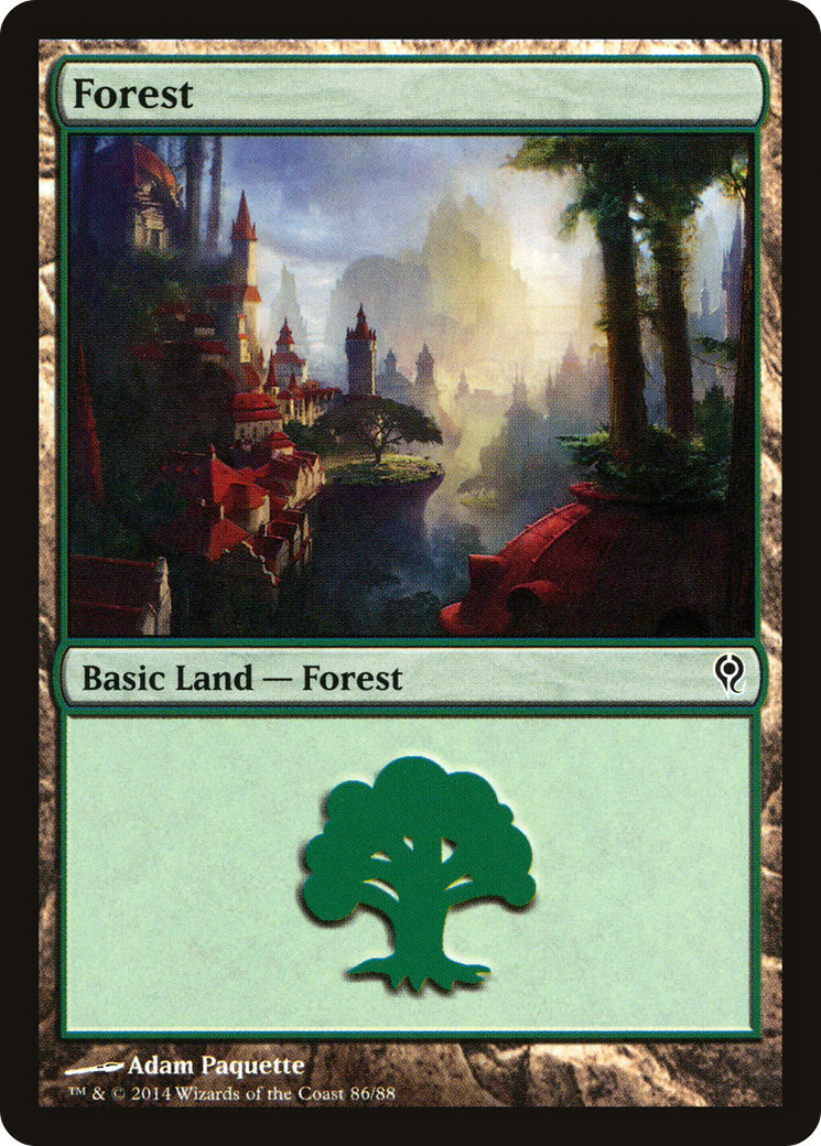 Forest (86) [Duel Decks: Jace vs. Vraska] - The Mythic Store | 24h Order Processing