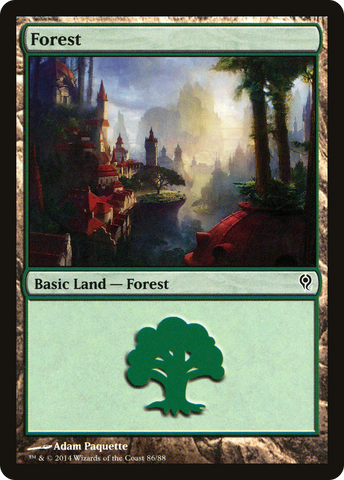 Forest (86) [Duel Decks: Jace vs. Vraska] - The Mythic Store | 24h Order Processing