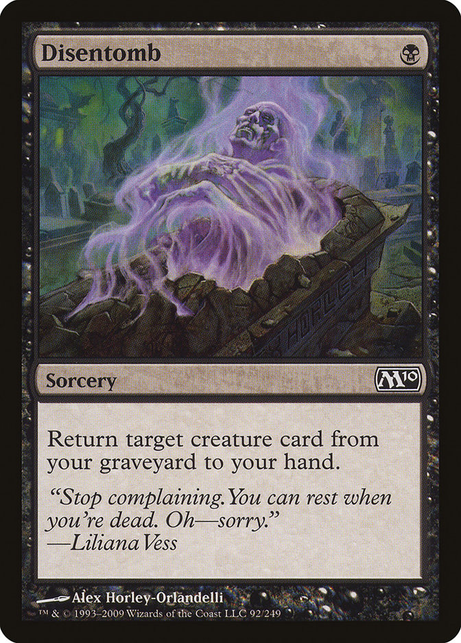 Disentomb [Magic 2010] - The Mythic Store | 24h Order Processing