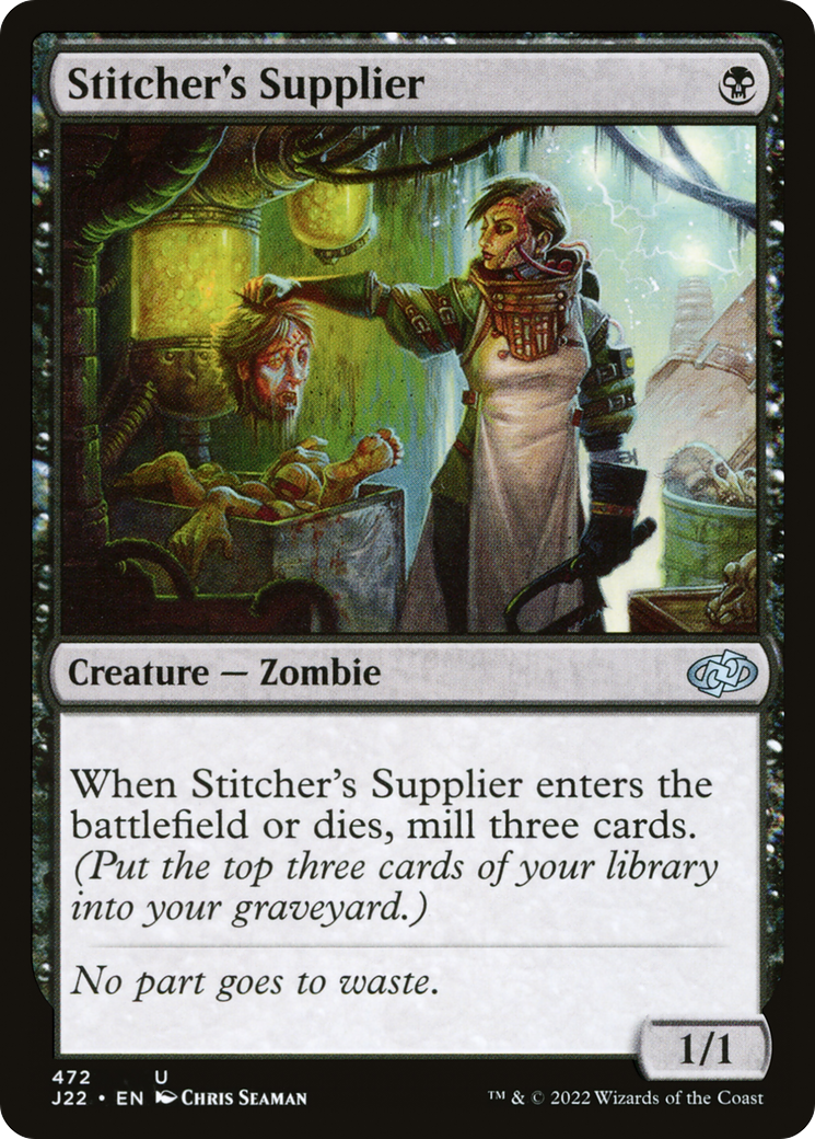 Stitcher's Supplier (472) [Jumpstart 2022] - The Mythic Store | 24h Order Processing