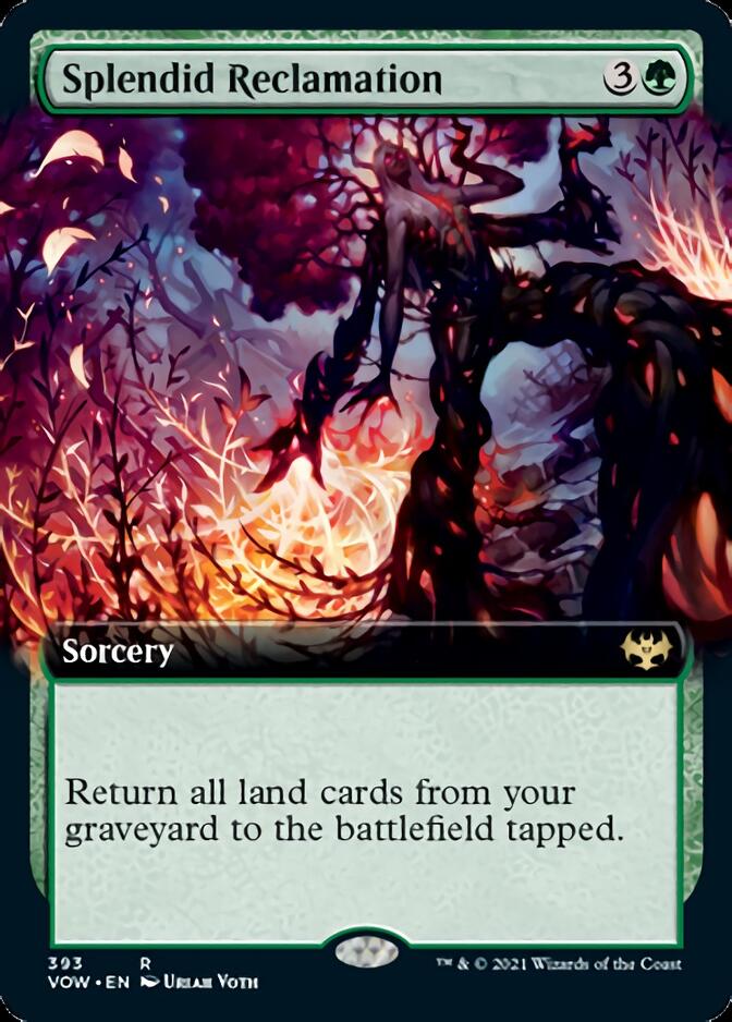 Splendid Reclamation (Extended Art) [Innistrad: Crimson Vow] - The Mythic Store | 24h Order Processing