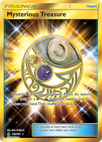 Mysterious Treasure (145/131) [Sun & Moon: Forbidden Light] - The Mythic Store | 24h Order Processing