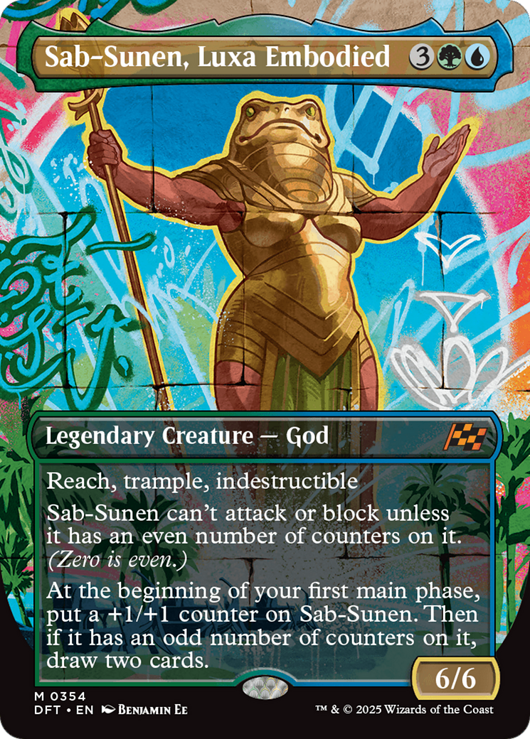Sab-Sunen, Luxa Embodied (Borderless) [Aetherdrift] - The Mythic Store | 24h Order Processing