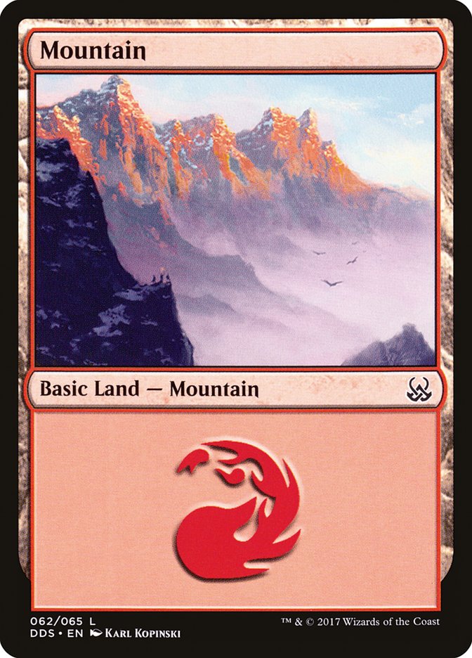Mountain (62) [Duel Decks: Mind vs. Might] - The Mythic Store | 24h Order Processing