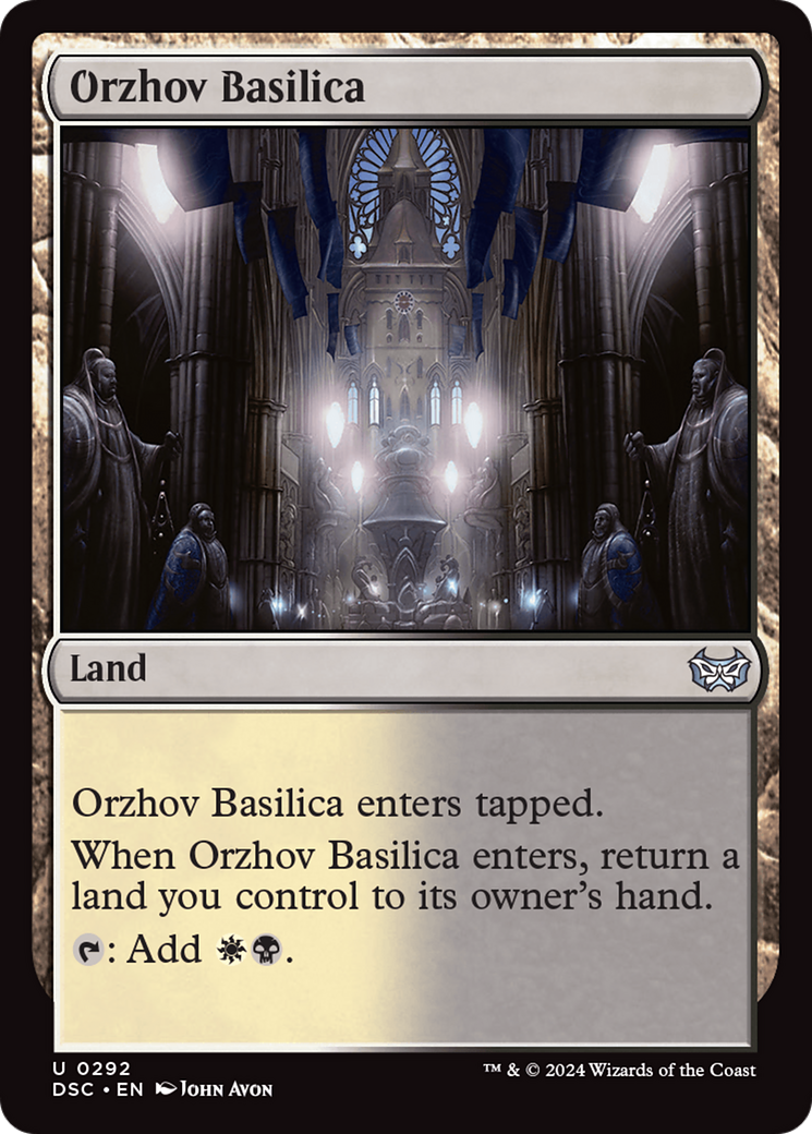 Orzhov Basilica [Duskmourn: House of Horror Commander] - The Mythic Store | 24h Order Processing