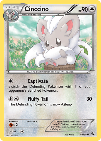 Cinccino (85/98) [Black & White: Emerging Powers] - The Mythic Store | 24h Order Processing