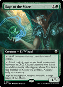 Sage of the Maze (Extended Art) [Modern Horizons 3 Commander] - The Mythic Store | 24h Order Processing