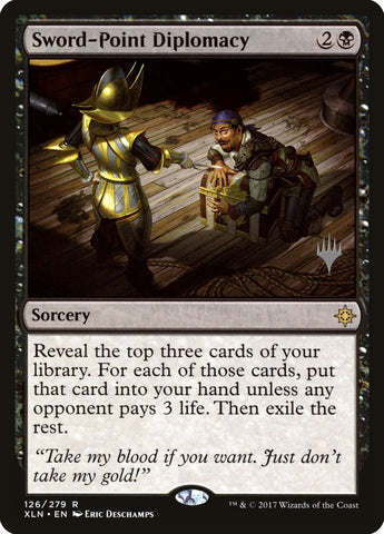 Sword-Point Diplomacy (Promo Pack) [Ixalan Promos] - The Mythic Store | 24h Order Processing