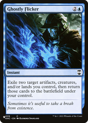 Ghostly Flicker [The List] - The Mythic Store | 24h Order Processing