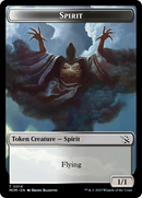 Knight (7) // Spirit (14) Double-Sided Token [March of the Machine Commander Tokens] - The Mythic Store | 24h Order Processing