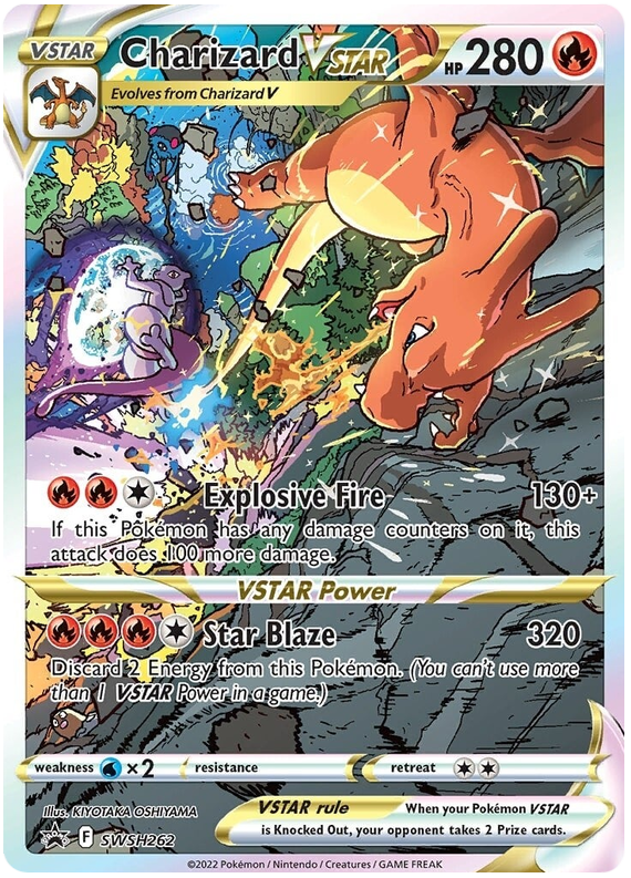 Charizard VSTAR (SWSH262) [Sword & Shield: Black Star Promos] - The Mythic Store | 24h Order Processing